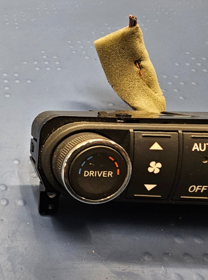 🔥07-08 Nissan Maxima Dash Temperature AC A/C HVAC Heater Climate Control Black