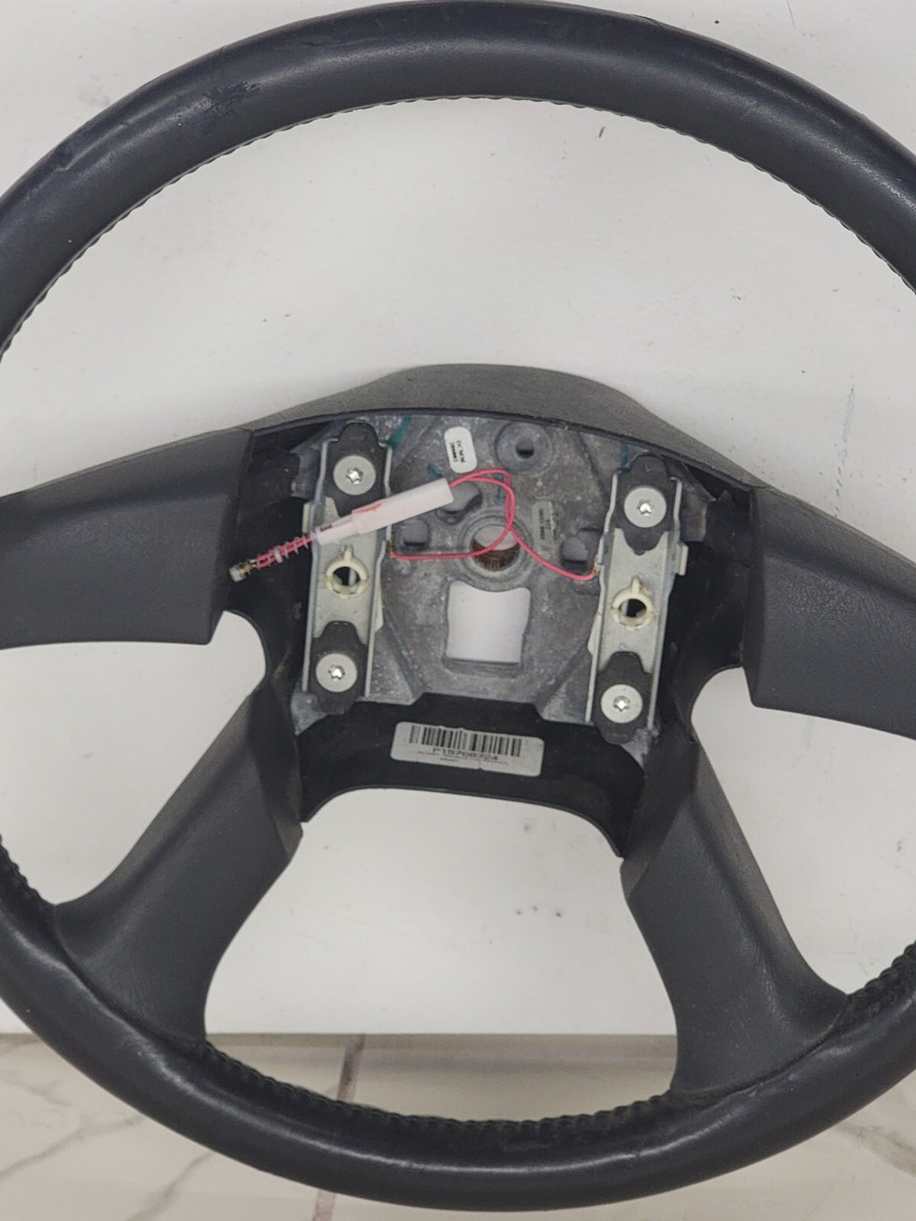 🔥03-06 SILVERADO SIERRA YUKON TAHOE SUBURBAN STEERING WHEEL LEATHER BLACK