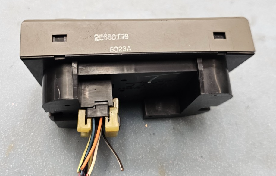 🔥00-05 Cadillac Deville Headlight Dimmer Switch Trunk Gas Door Assembly Gray