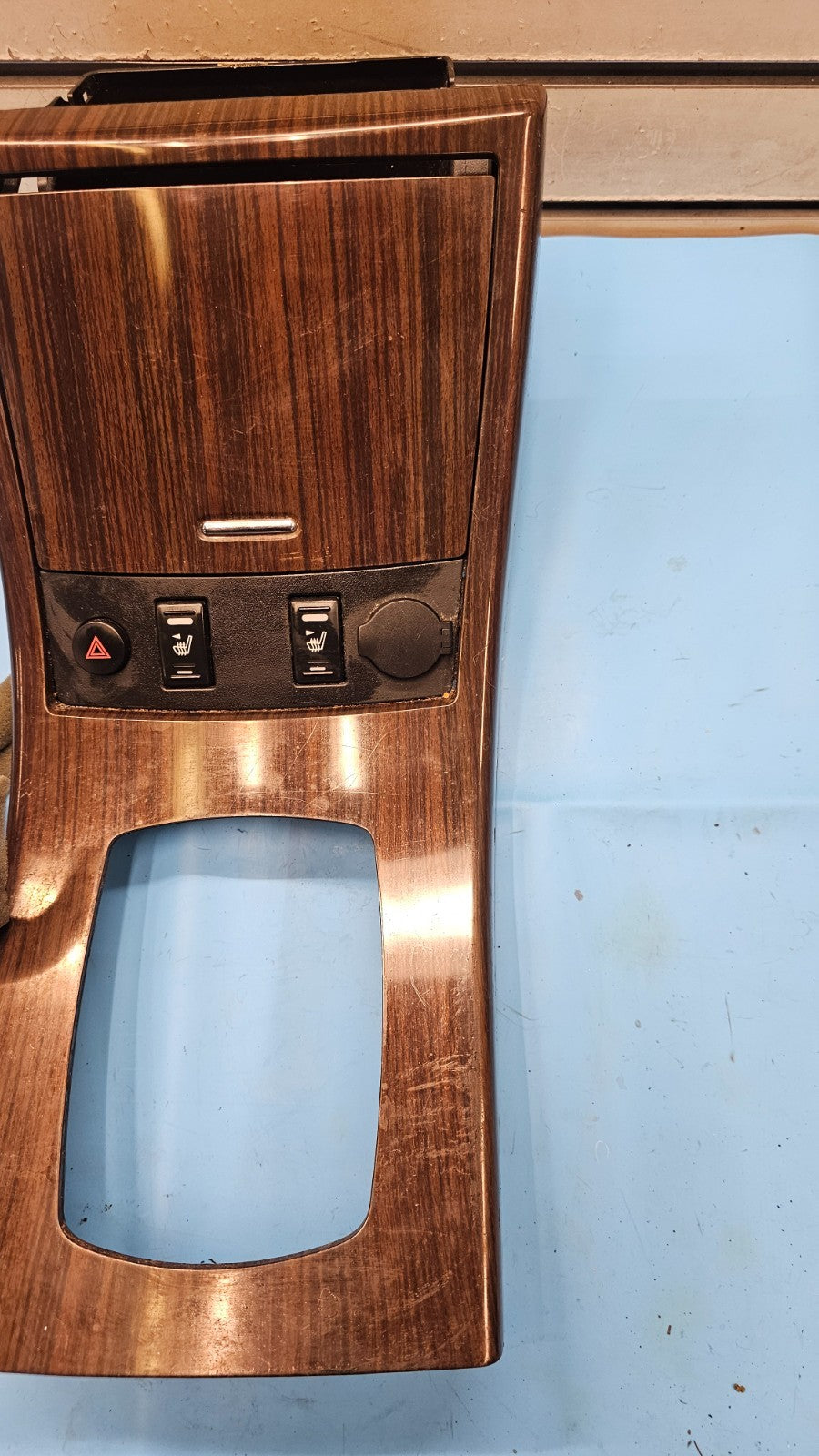 🔥04-06 Nissan Altima OEM Center Console Automatic Gear Shifter Shift Bezel Wood