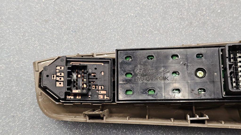 🔥05-10 SPORTAGE LEFT DRIVER MASTER POWER WINDOW SWITCH CONTROL ASSEMBLY TAN OEM