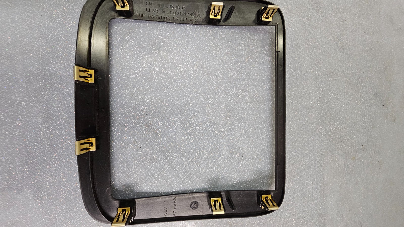 🔥06-11 Buick Lucerne Radio Climate Control Center Dash Bezel Trim Silver