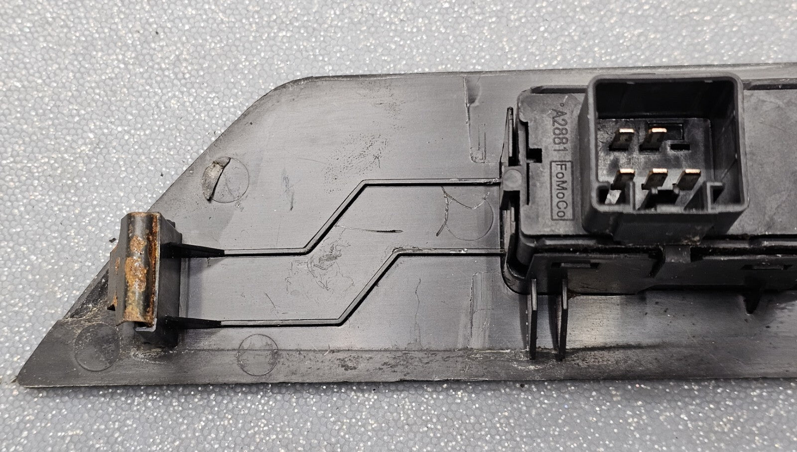 🔥11-14 Ford Edge Rear Right Passenger Power Window Switch Assembly Black OEM