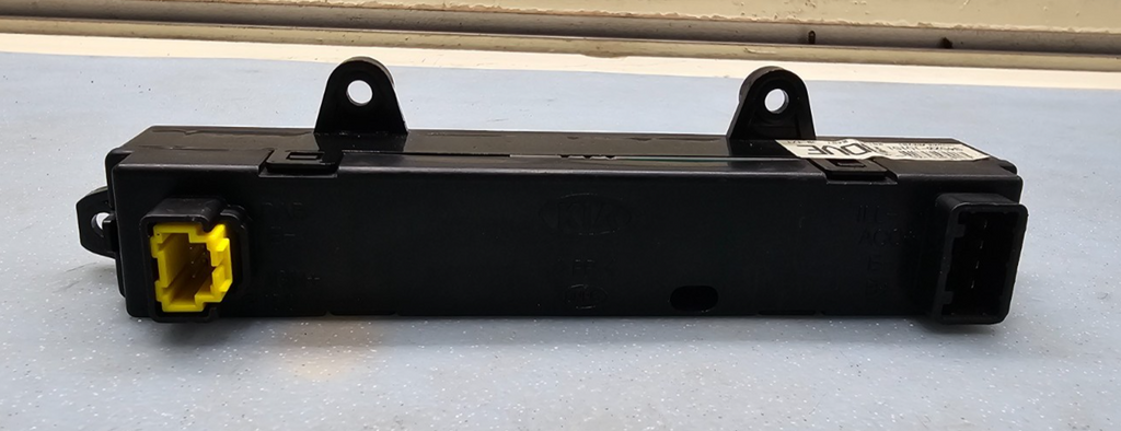 🔥05-11 Kia Rio Dash Clock Analog Digital Display Screen Assembly Black OEM