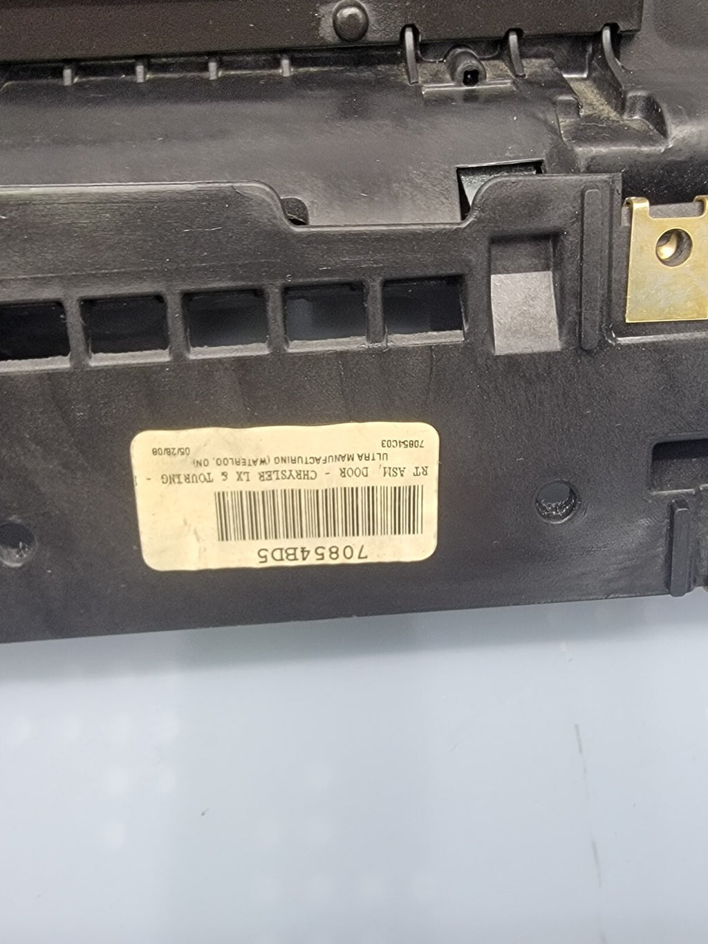 🔥08-10 Chrysler Town Country Upper Glove Box Dash Storage Door Lid Compartment