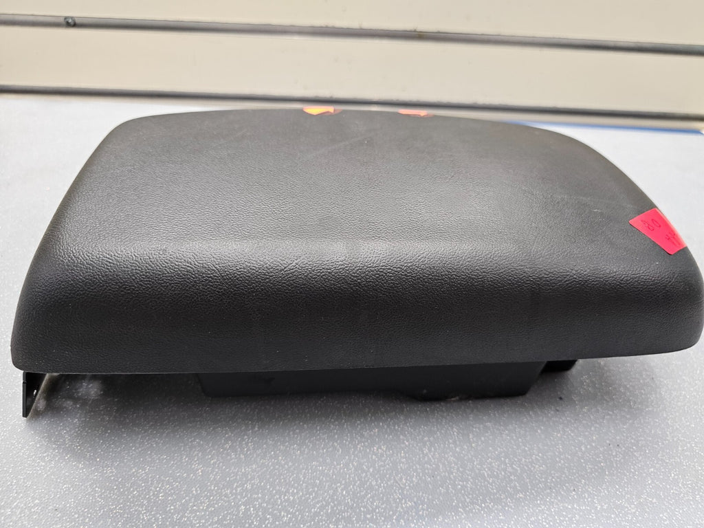 🔥07-09 Saturn Aura Center Console Arm Rest Leather Top Pad Cover Assembly Black