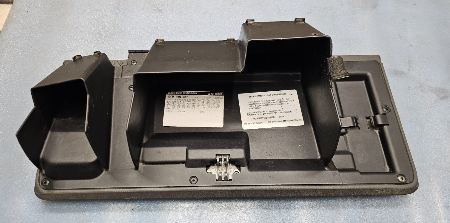 🔥99-06 SILVERADO SIERRA Dash GLOVE BOX Storage Compartment Assembly Black G3