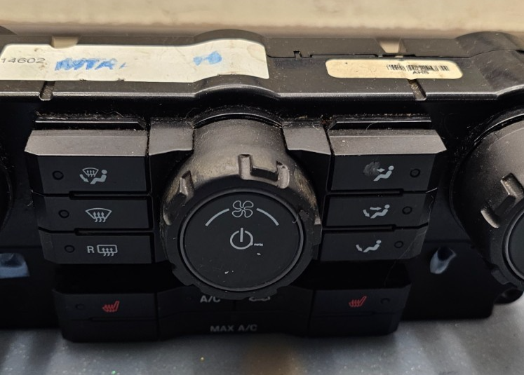 🔥08-12 Ford Escape Dash AC HVAC A/C Heater Climate Temperature Control Black