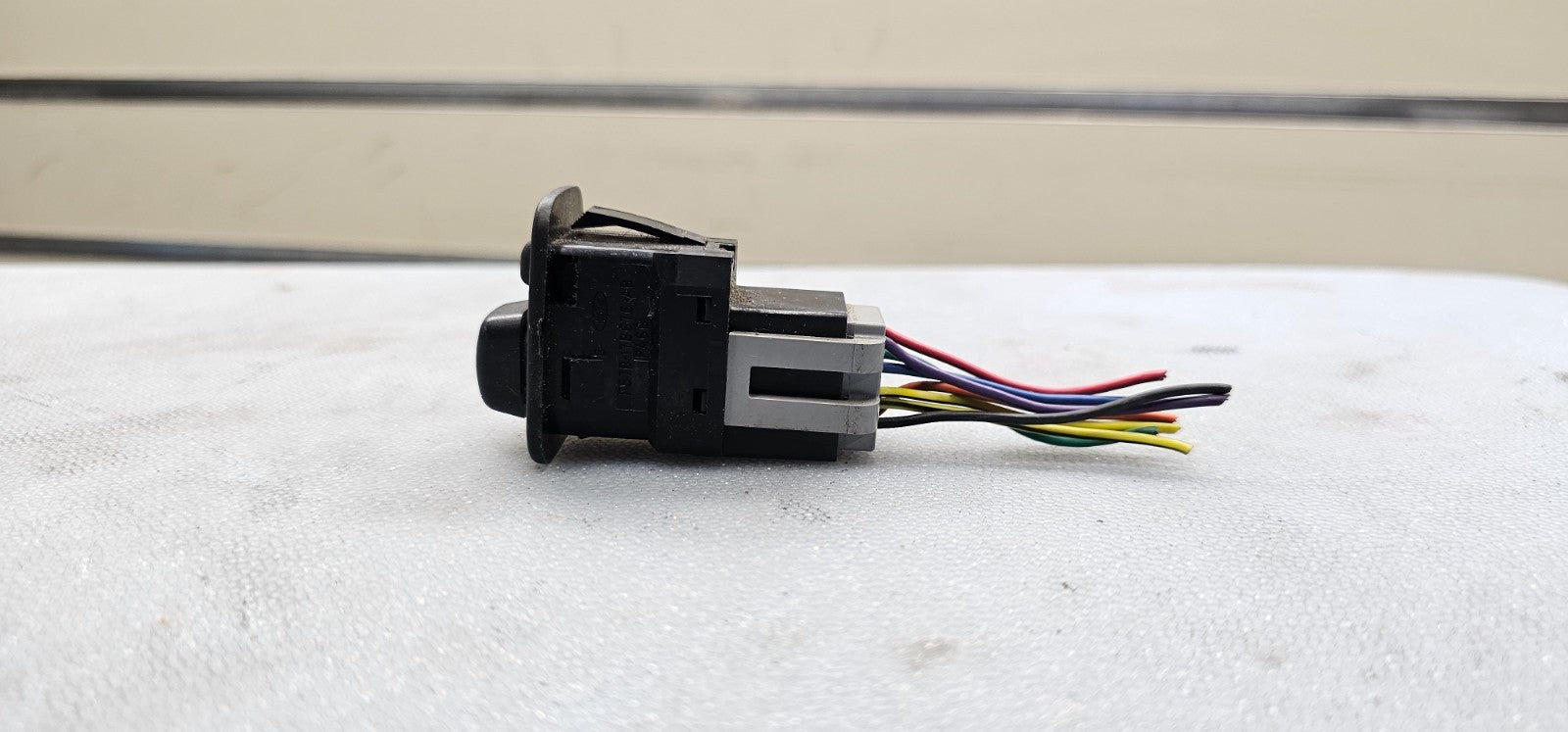 🔥95-08 Ford E150 E250 E350 Left Driver Mirror Power Switch Lock Assembly Black