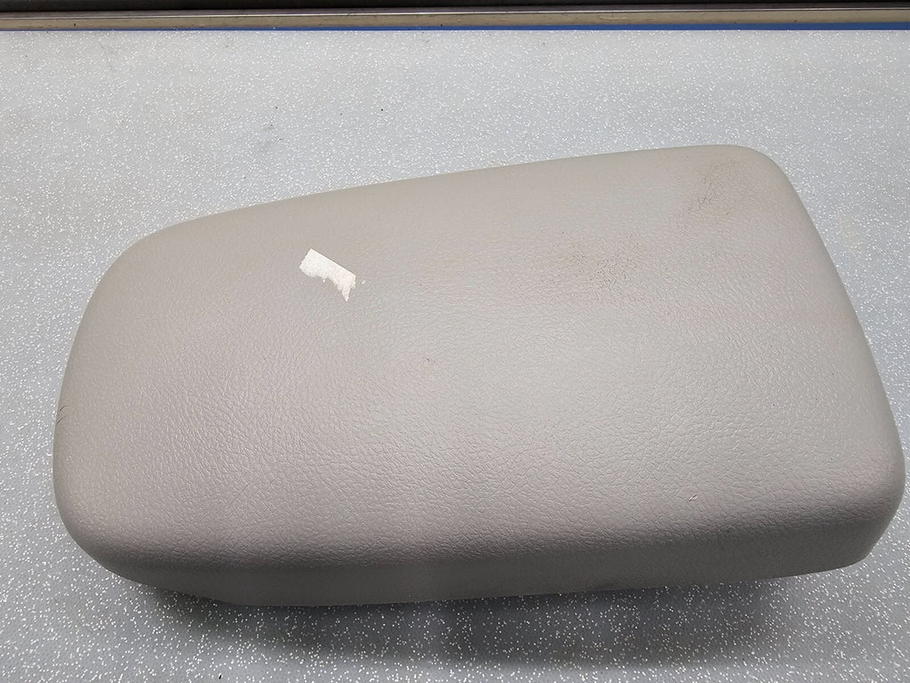 🔥09-13 COROLLA FRONT CENTER CONSOLE ARM REST LID TOP PAD COVER ASSEMBLY LT GRAY