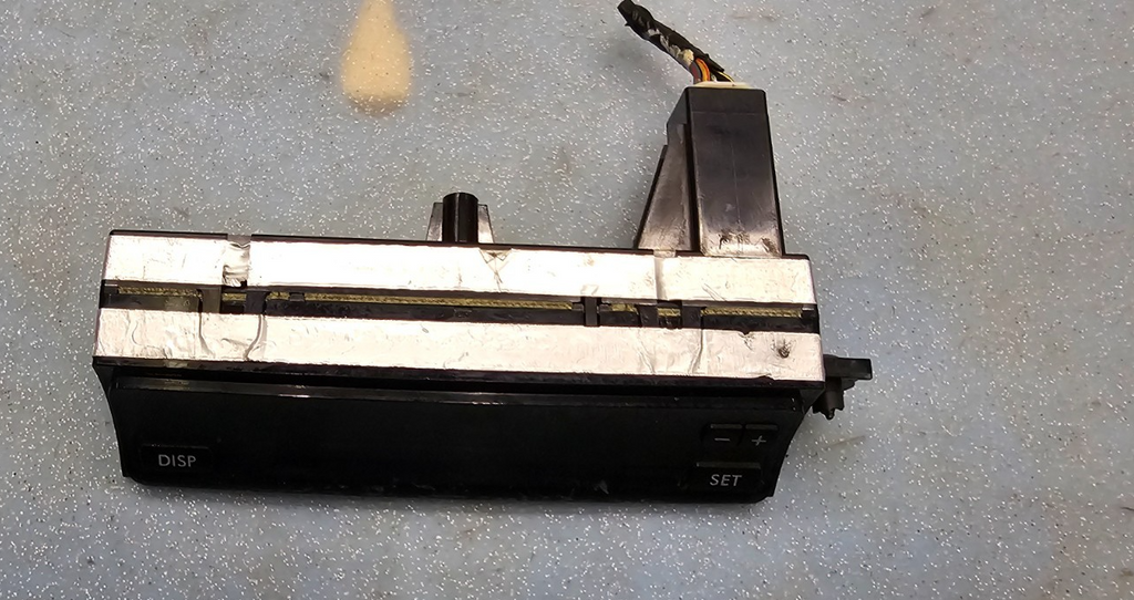 🔥07-09 SUBARU LEGACY OUTBACK DIGITAL CENTER DASH AUTO CLOCK ASSEMBLY BLACK