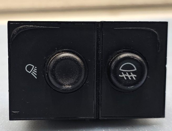 🔥03-06 SILVERADO SIERRA TRUCK FOG DRIVING LIGHT CARGO LAMP LIGHT SWITCH BLACK