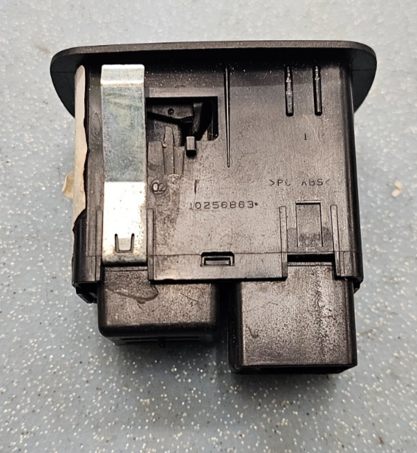 🔥12-20 GRAND CARAVAN TOWN COUNTRY REAR LEFT DRIVER QUARTER WINDOW SWITCH BLACK