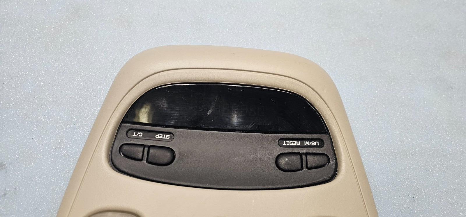 🔥02-05 Dodge RAM Overhead Console DOME Light Roof Storage Compartment TAN 05