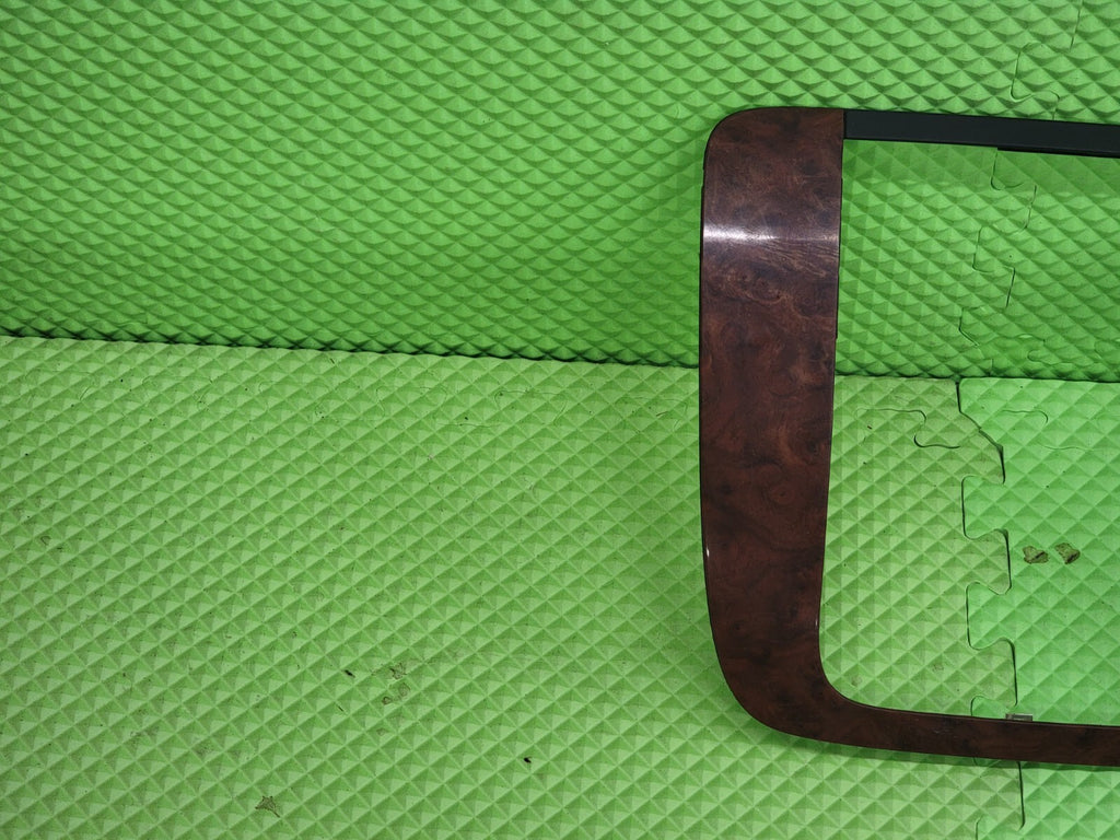 🔥07-13 SUBURBAN TAHOE YUKON CENTER DASH RADIO BEZEL TRIM WOODGRAIN