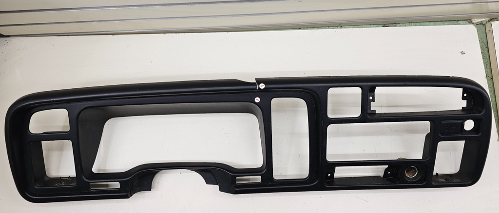 🔥94-97 Dodge Ram Dash Instrument Speedometer Cluster Trim Bezel Panel Black
