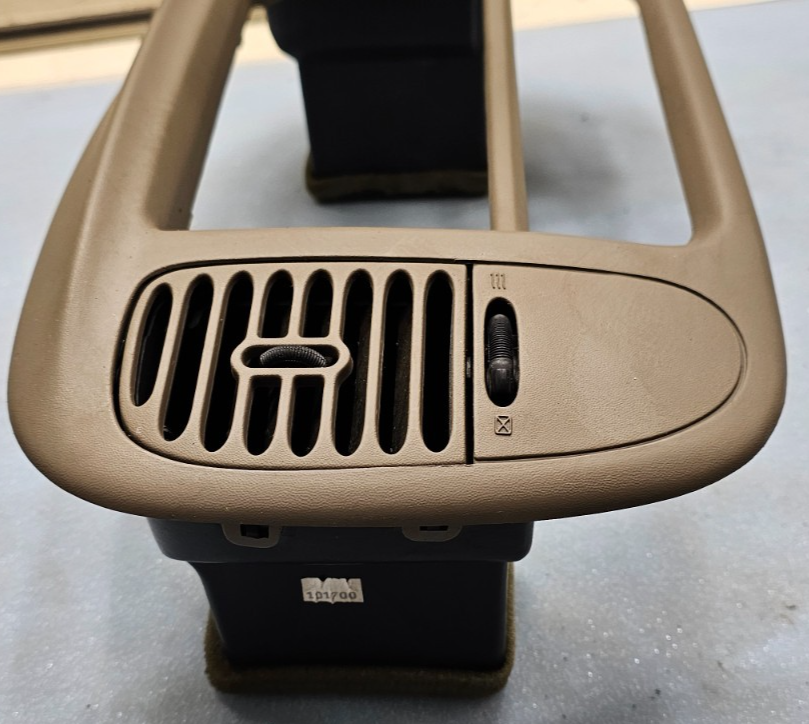 🔥97-03 Ford F150 Center Dash Radio Climate Trim Stereo BEZEL Panel TAN OEM