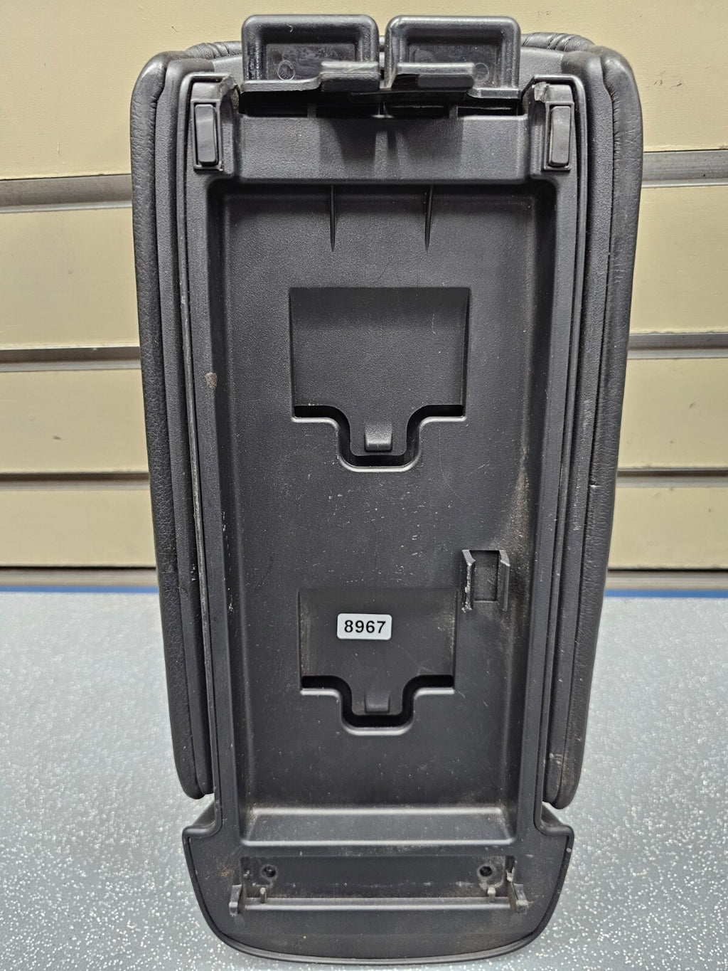 🔥03-07 ACCORD Acura TSX Center Console Armrest Storage Lid Leather Black L22