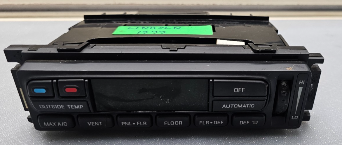 🔥98-02 Lincoln Town Car Dash A/C Heater Temperature Climate Control Conditioner