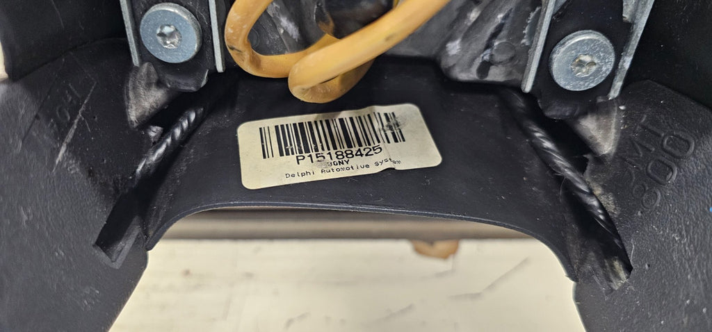 🔥02-09 Trailblazer Envoy SILVERADO SIERRA YUKON STEERING WHEEL LEATHER BLACK
