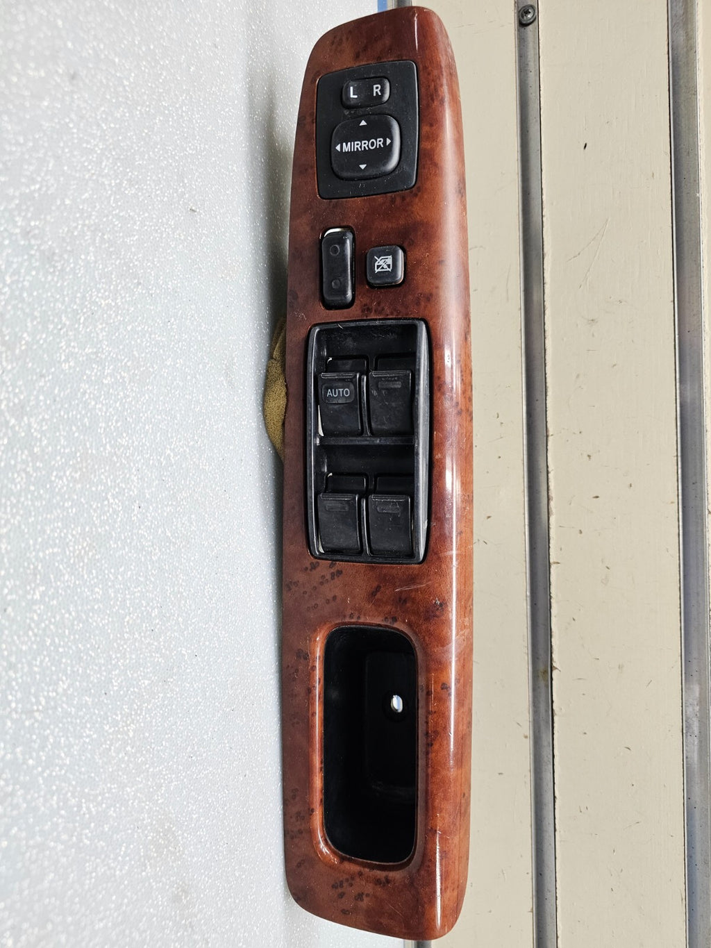 🔥02-06 Camry Sienna Front Left Driver Master Power Window Switch Assembly Wood