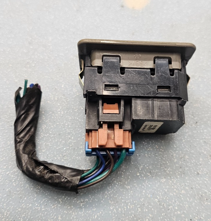 🔥99-02 Chevy Silverado SIERRA Power Window Switch Lock REAR Left/Right Tan WS3