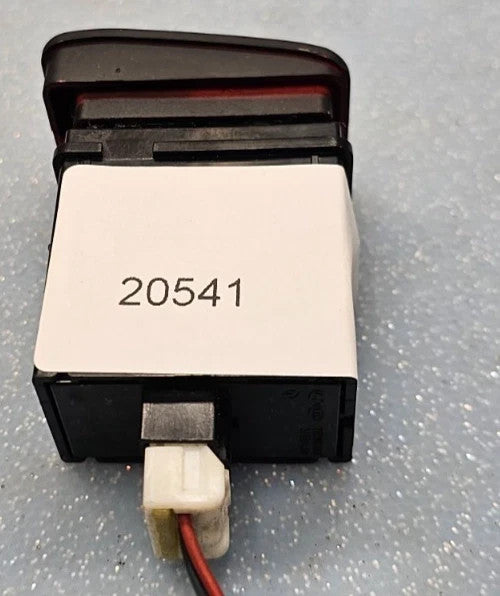 🔥12-16 Rio Hazard Warning Flasher Emergency Light Control Switch Button Black