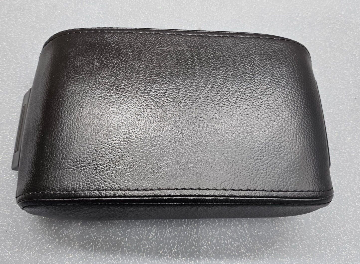 🔥07-09 LINCOLN MKZ FRONT CENTER CONSOLE ARMREST LID TOP PAD COVER BLACK LEATHER