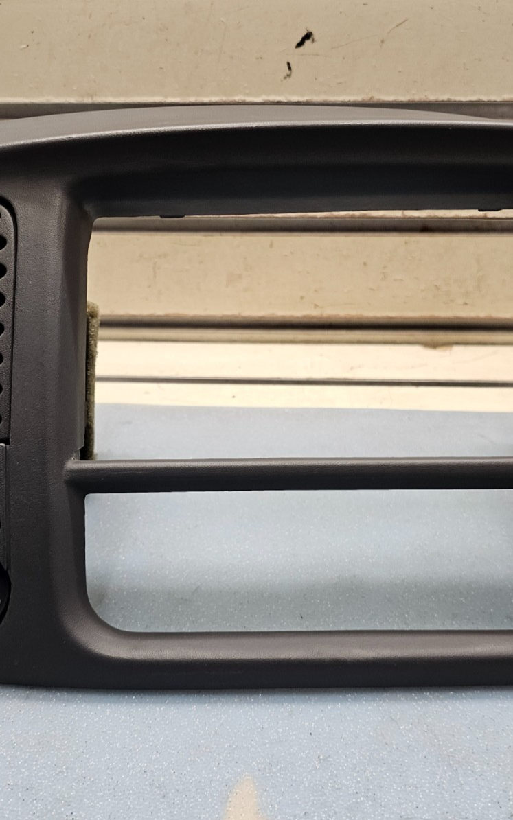 🔥97-03 Ford F150 Center Dash FM Radio Climate Trim Stereo BEZEL Panel Gray B1