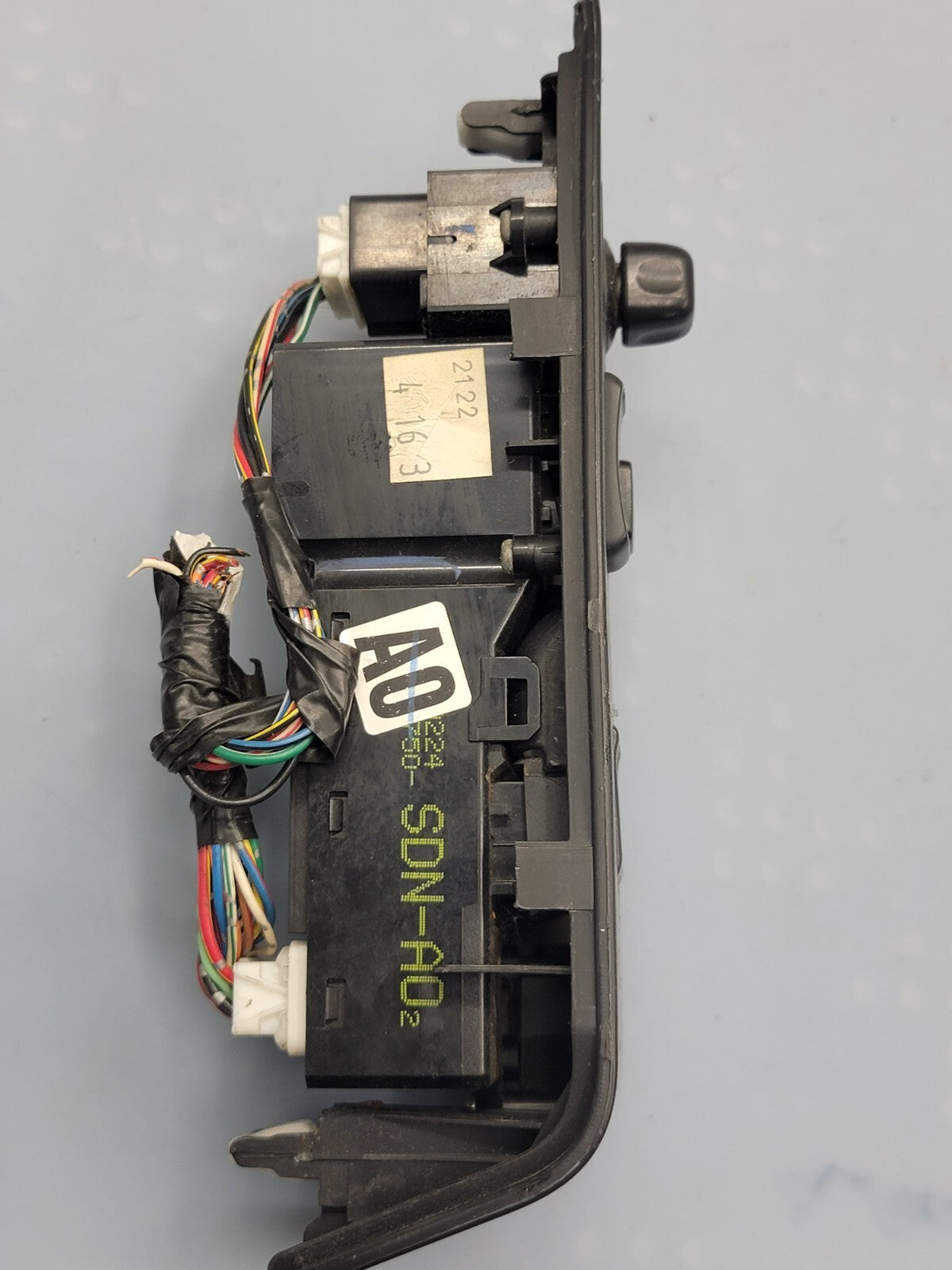 2003-2007 Honda Accord Coupe Drivers Master Window Switch with Bezel Black