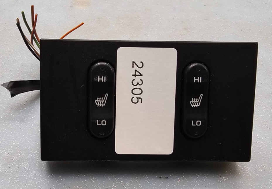 🔥2004-2006 Dodge Durango Seat Heater Switch Control W Trim Panel Cover Black