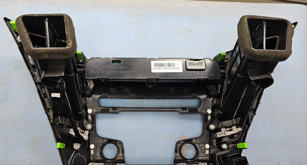 🔥11-14 HYUNDAI SONATA DASH AC CONTROL AM FM RADIO STEREO TRIM BEZEL BLACK 