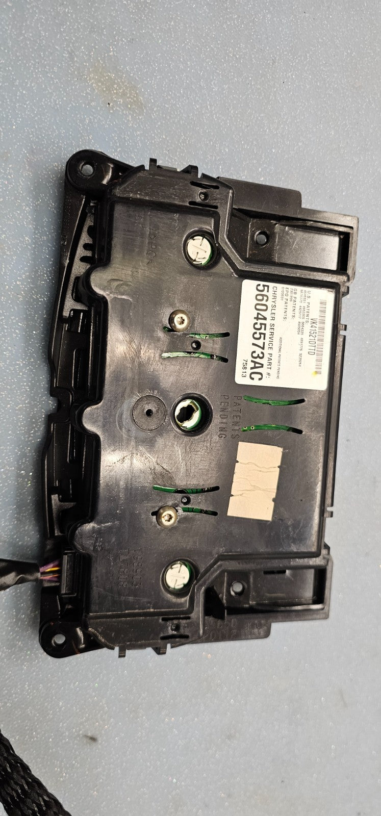 🔥03-10 DODGE RAM MOPAR OVERHEAD CONSOLE DOME MAP COMPASS MODULE ASSEMBLY BLACK
