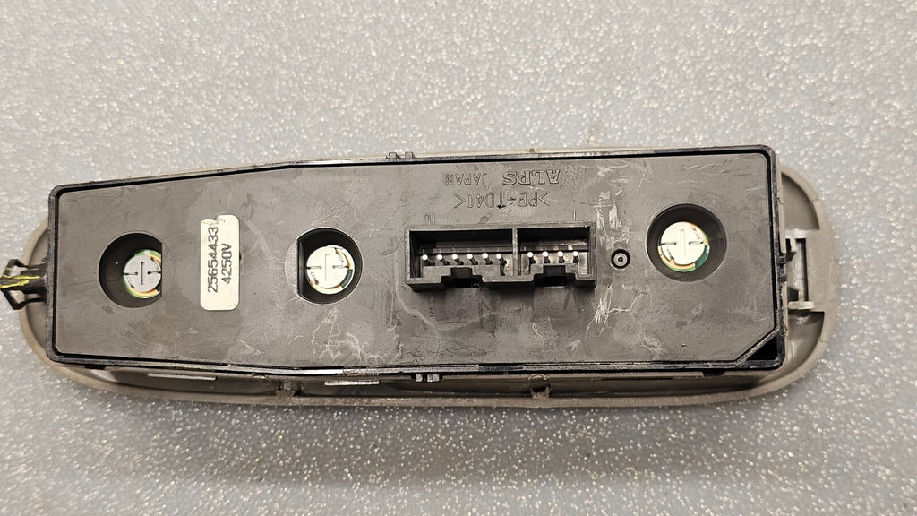 🔥00-05 Lesabre Left Driver Master Power Door Window Switch Lock Assembly Tan