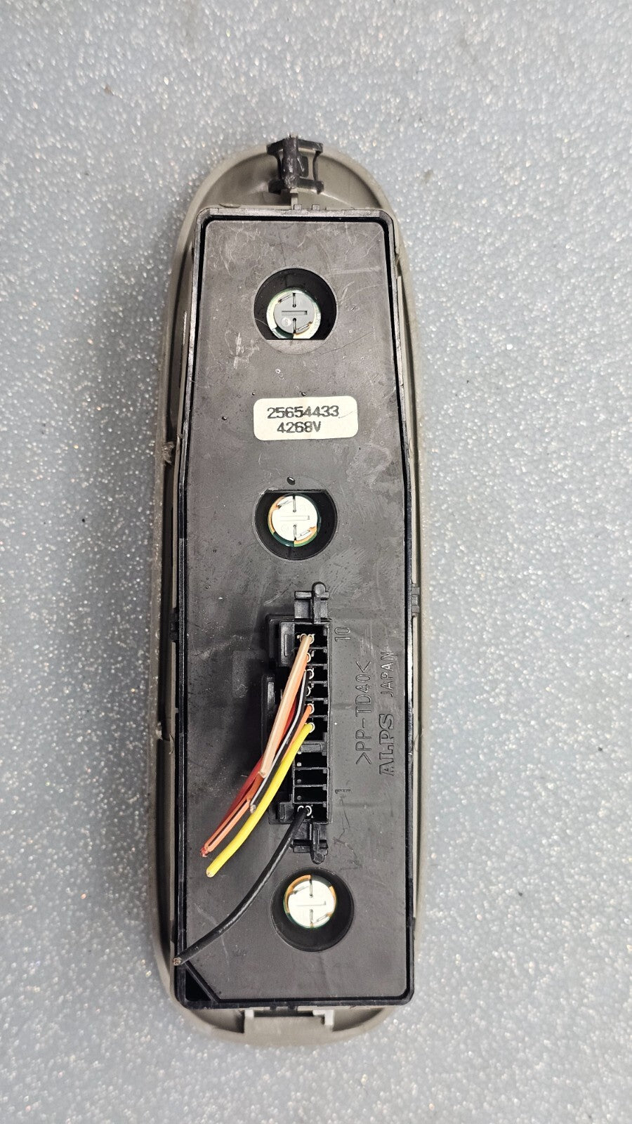 🔥00-05 Buick Lesabre Left Driver Master Power Window Switch Assembly Gray OEM