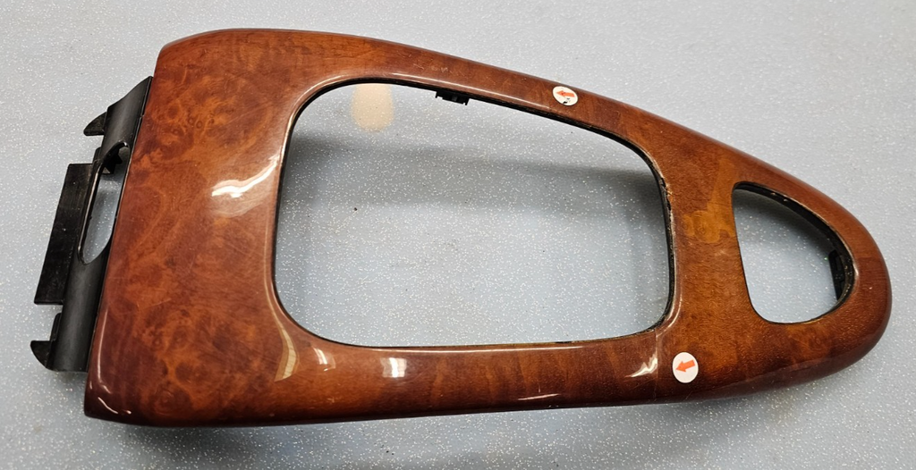 🔥2003-2011 Saab 9-3 Gear Shift Center Console Trim Cover Panel Woodgrain