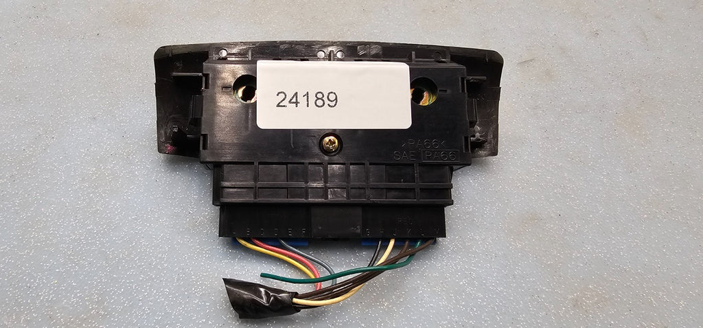 🔥96-99 SATURN SC SL SW Rear Window Defogger Switch traction control Black OEM