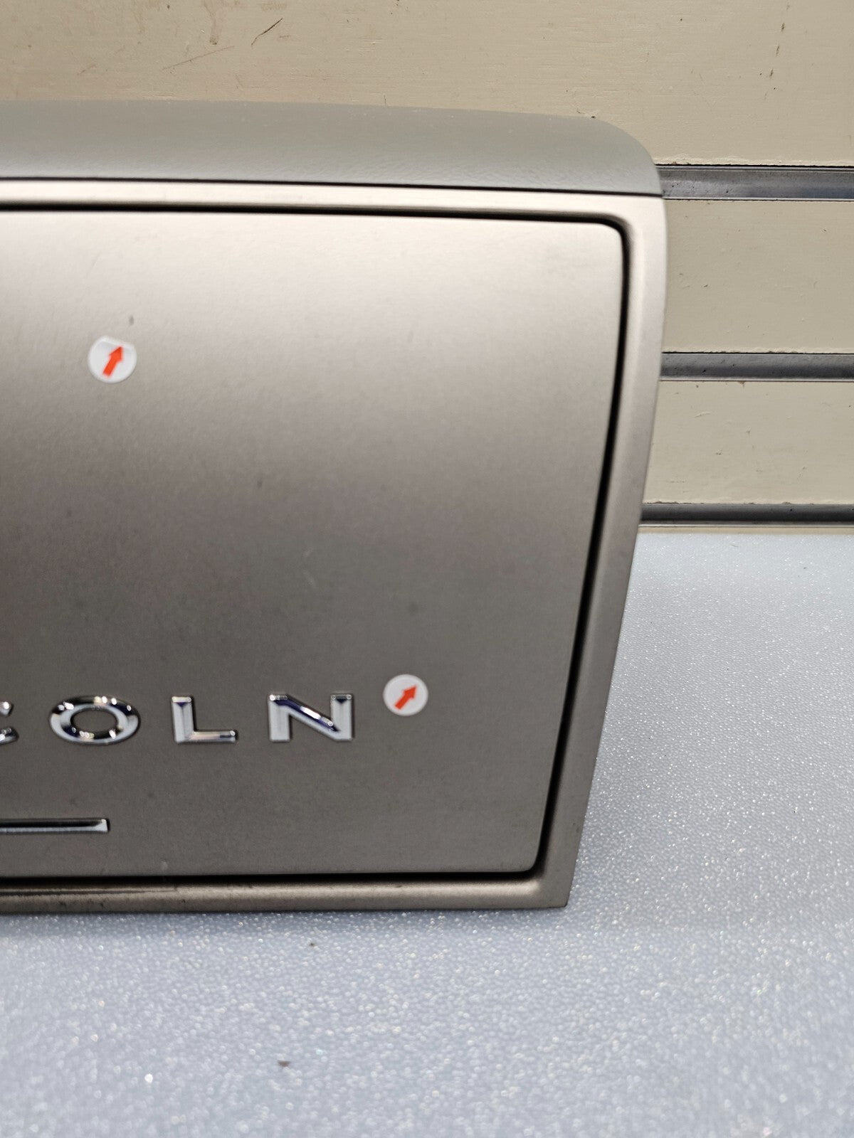 🔥03-05 Lincoln Aviator Radio Navigation Door Dash Trim Bezel Silver Granite B79