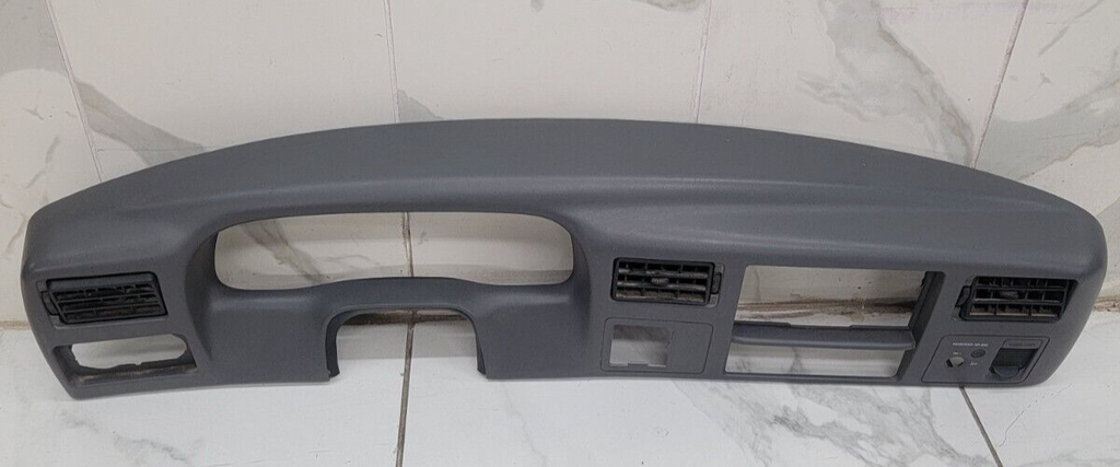 99-04 Ford F250 F350 Dash Instrument Cluster Speedometer Bezel Panel LT Gray C22