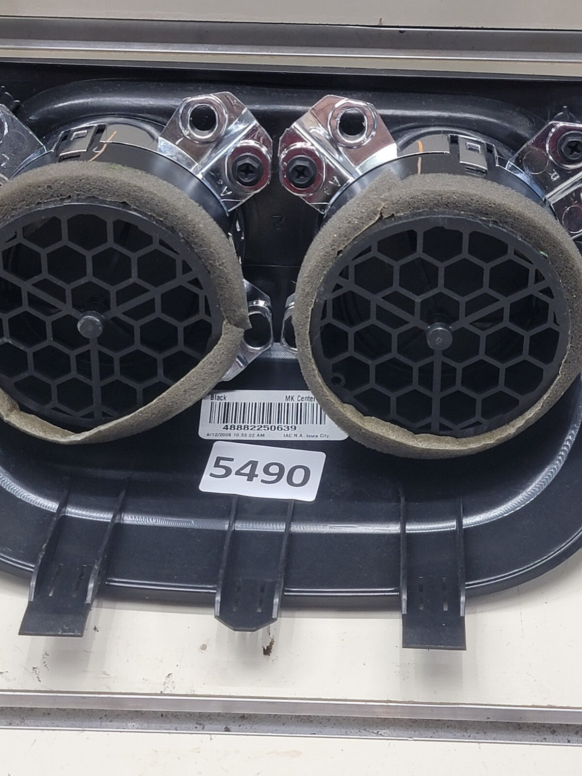 2010-2016 Jeep Compass Patriot Center Radio Climate Dash Trim Bezel Vents Black