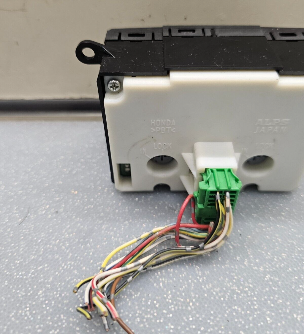 🔥01-06 Acura MDX Rear AC A/C HVAC Heater Climate Temperature Control Black