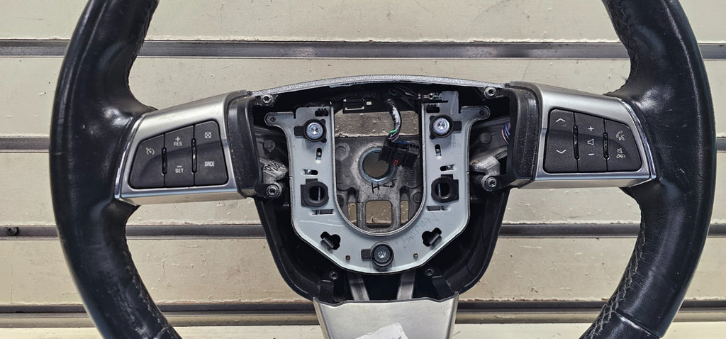 🔥2010 Cadillac SRX Driver Steering Wheel w/Audio Cruise Control OEM BLACK/WOOD