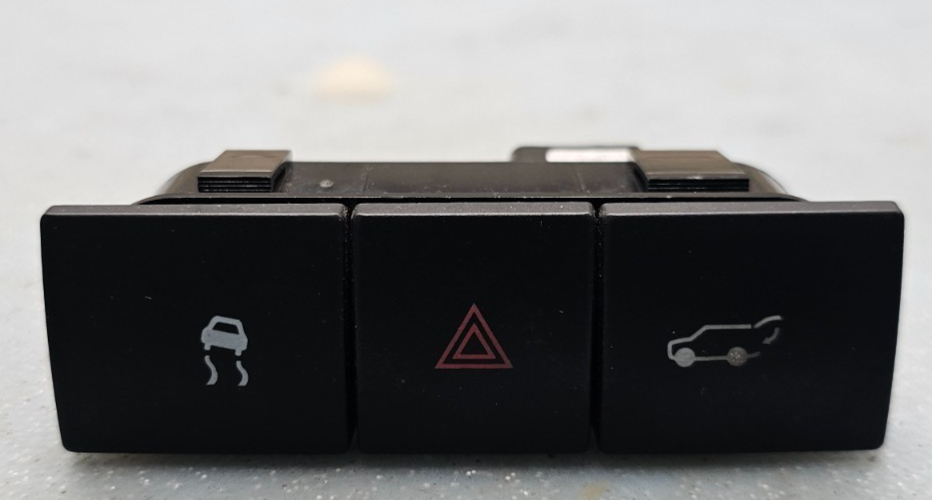 🔥07-14 Expedition Traction Control Hatch Hazard Light Switch Assembly Black