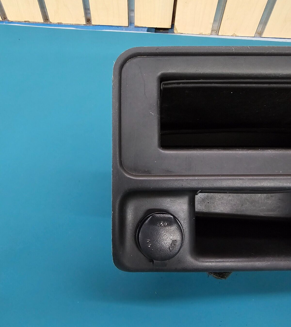 🔥03-06 SILVERADO SIERRA CENTER CONSOLE STORAGE CUBBY BEZEL PANEL ASH TRAY BLACK