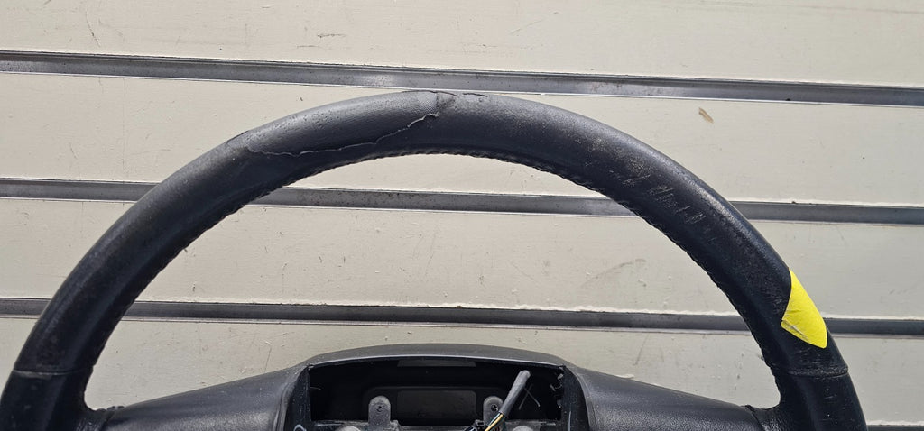 🔥04-08 Ford F-150 Leather Left Driver Steering Wheel Cruise Control Black OEM