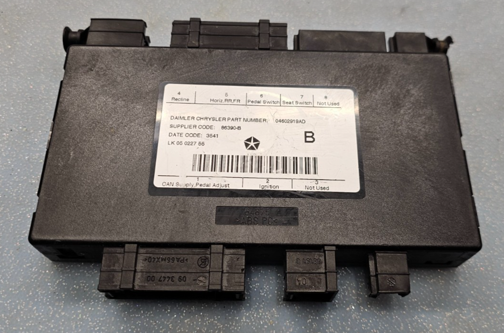🔥2010-2013 Ram 1500 2500 3500 Front Driver Seat Memory Control Module OEM