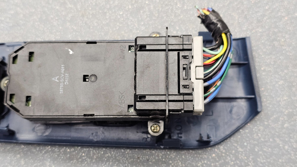 🔥03-11 Honda Element Left Driver Master Power Window Door Control Switch Blue