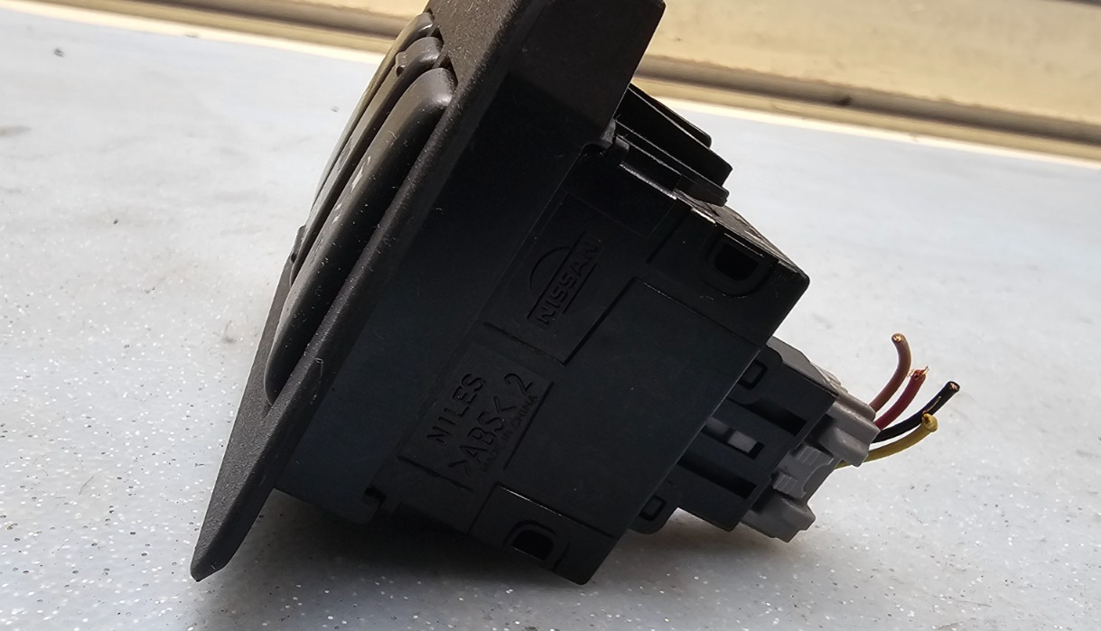 🔥08-10 Nissan Rogue Dash Door Power Mirror Control VDC Switch Assembly Black 