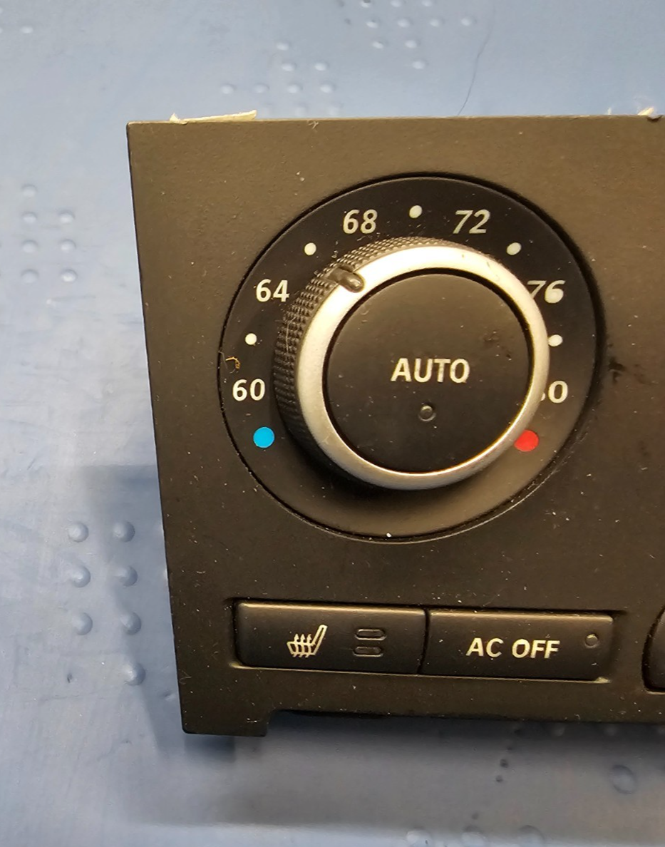 🔥07-11 Saab 9-3 HVAC Dash Climate Heater Temperature Control Panel Conditioner