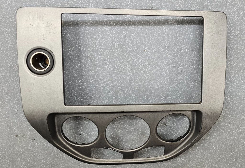 🔥05-07 FOCUS CENTER DASH RADIO STEREO CLIMATE CONTROL BEZEL TRIM PANEL SILVER